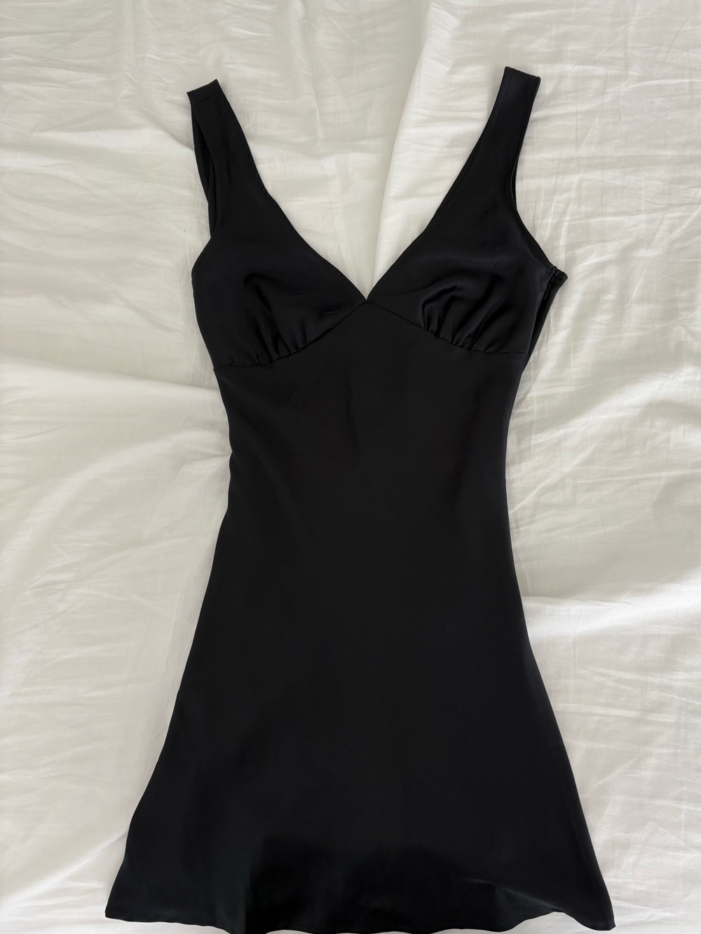 PINK Victoria's Secret Black V-Neck Mini Dress